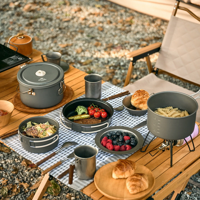 Naturehike JianXing Aluminum Camping Cookware Set