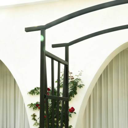 Garden Metal Arch with Seat| Heavy Duty Garden Arch