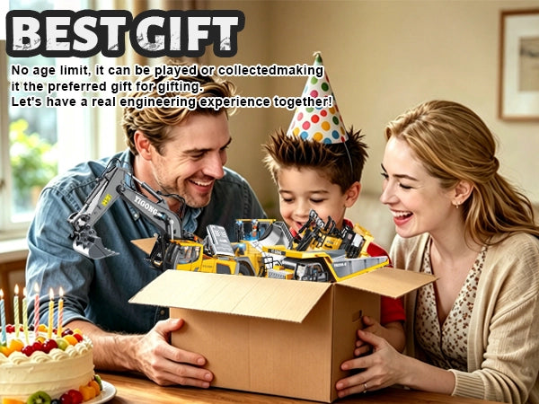 RC Construction Vehicle Gift Box Packaging