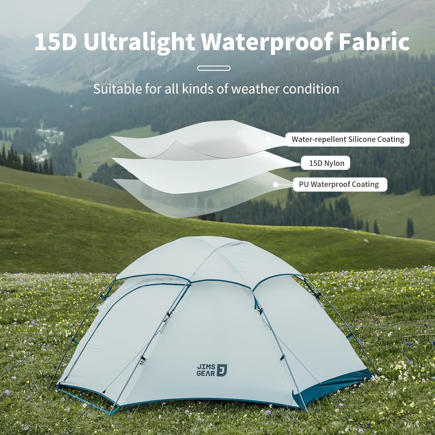 Yakou 1 Ultralight 4-Season Backpacking Tent