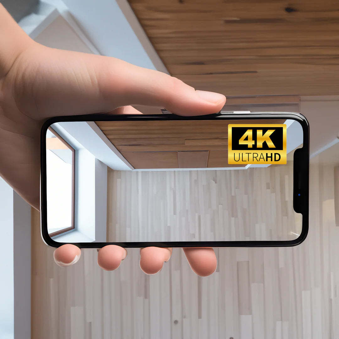 4K HD WiFi Smoke Detector Security Camera