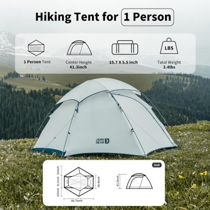 Yakou 1 Ultralight 4-Season Backpacking Tent