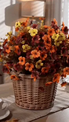 Fall Porch Faux Flower Bundles
