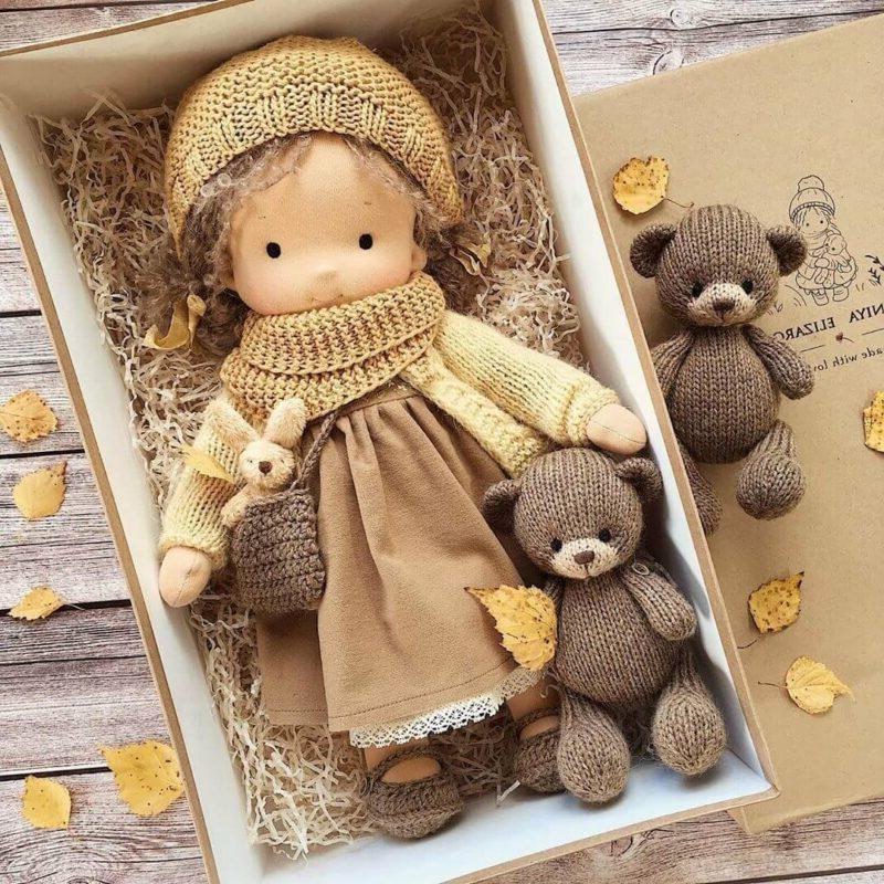 Artists’ Handmade Waldorf doll