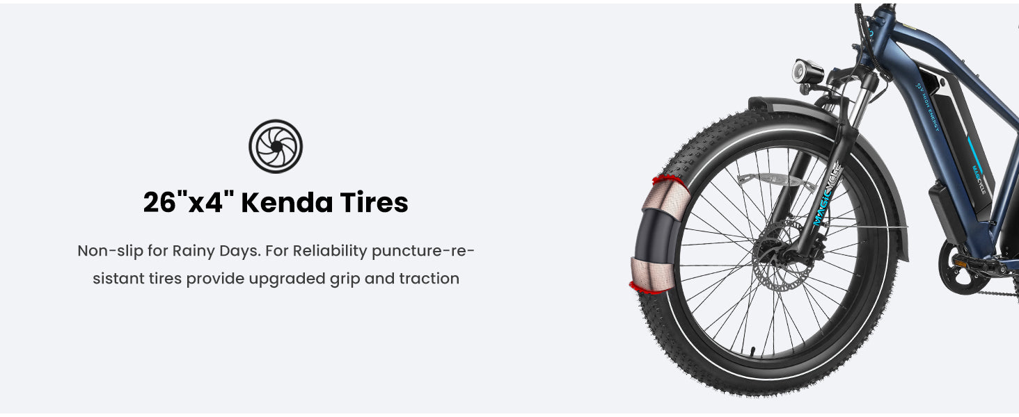 Magicycle Cruiser Pro 26" Fat Tire Electric Bike 750W Electric Bike