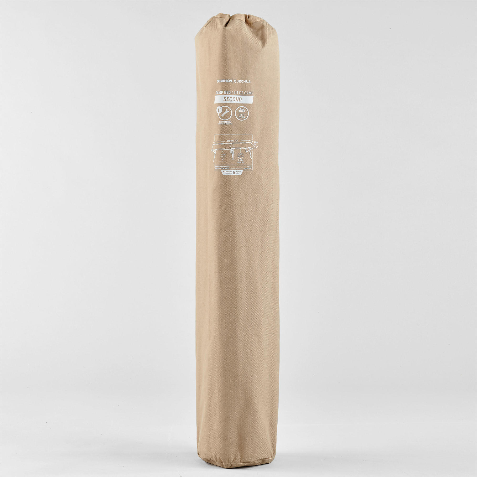 Quechua 26" Foldable 1 Person Camping Cot