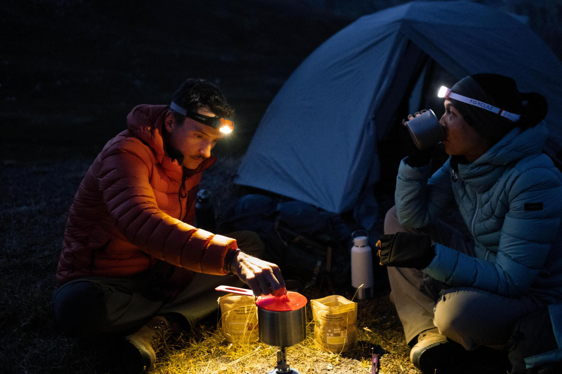 Forclaz HL900 USB V3 600 Lumen Rechargeable Head Torch