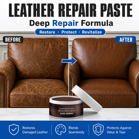 Leather Repair Paste for scratches and worn leather