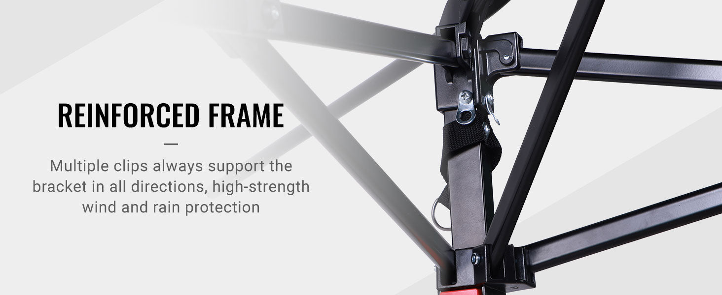 FUNDANGO 10x10ft Pop Up Outdoor Canopy Tent Sun Shelter Tent