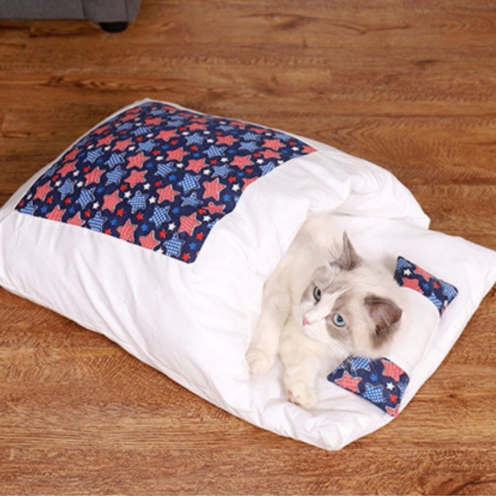 Kitty Pouch™ Cozy Cat Bed