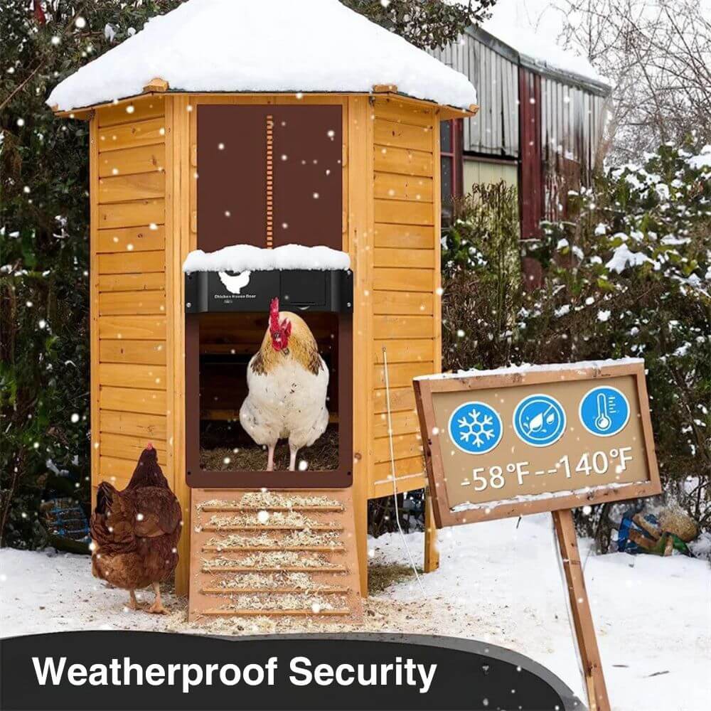 ChickGuard Pro™ Automatic Chicken House Door