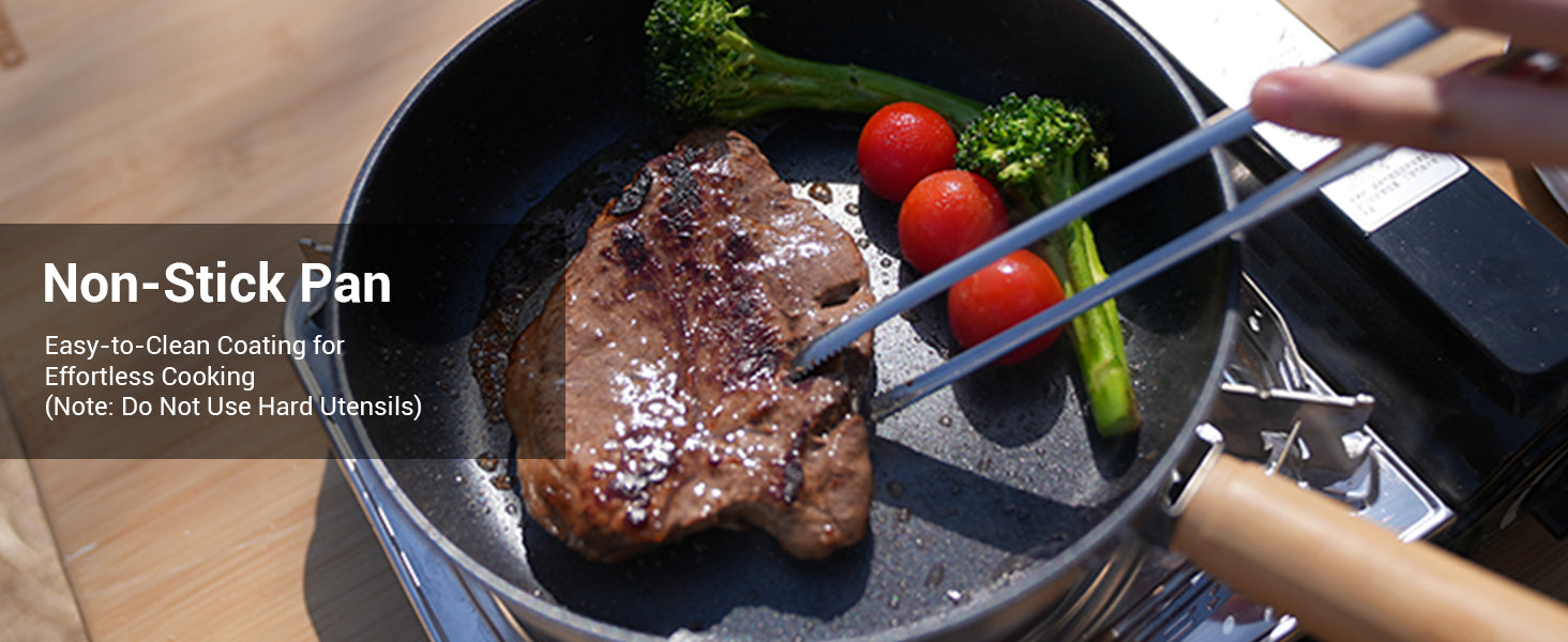 KingCamp Stainless Steel Cookware Set