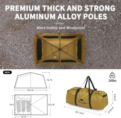 Dune 10.9 4-Season Camping Tent