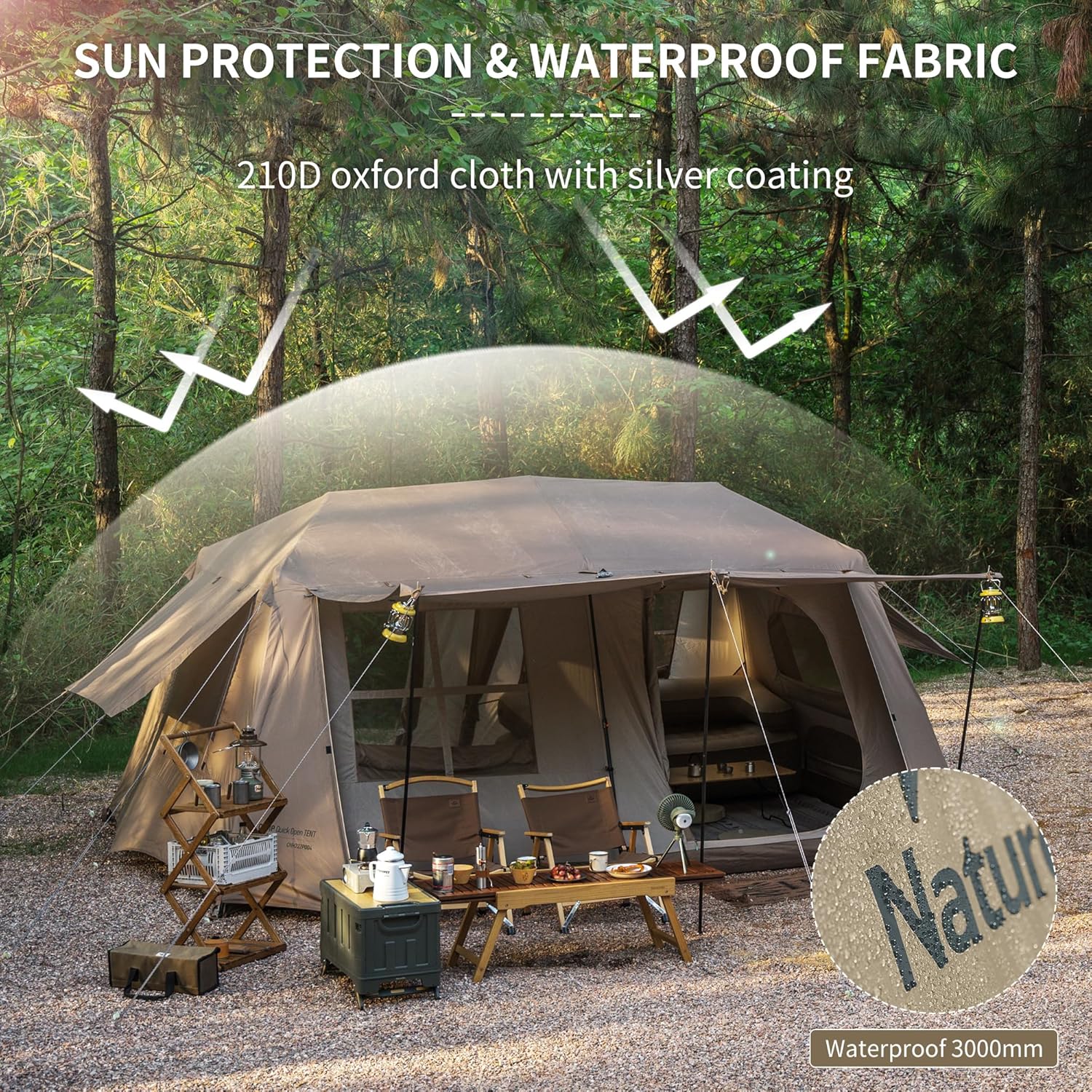Village 13 8-Person Instant Tent