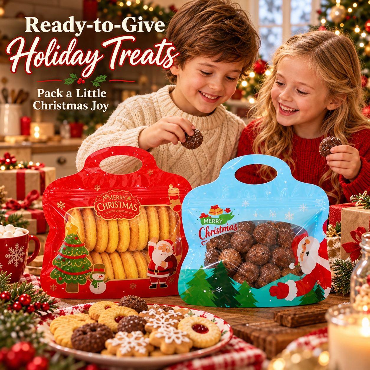 Make preparing holiday treats a moment to share.