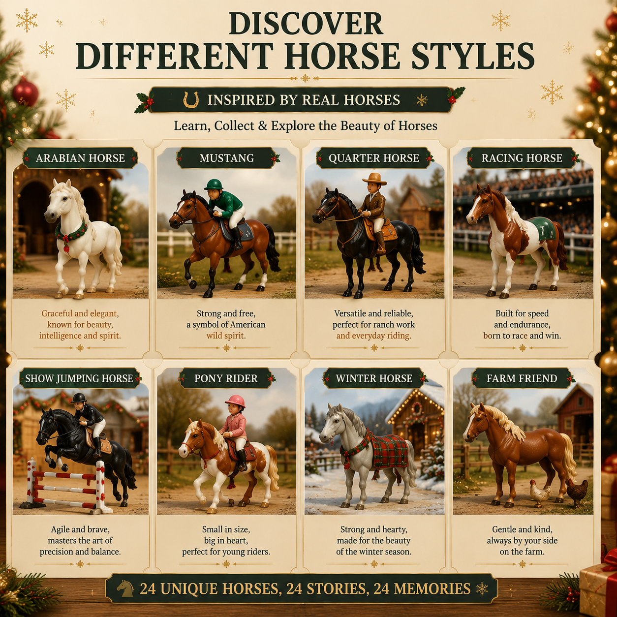 Horse Advent Calendar Family Christmas Tradition