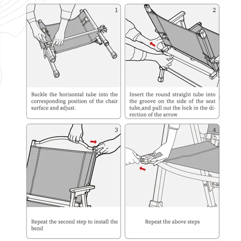 Portable Folding Camping Chair US