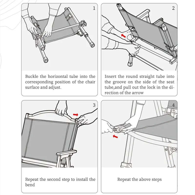 Portable Folding Camping Chair US