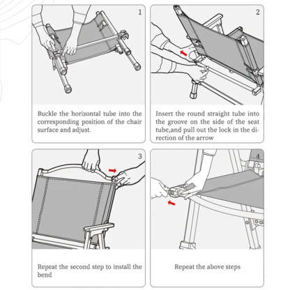 Portable Folding Camping Chair US