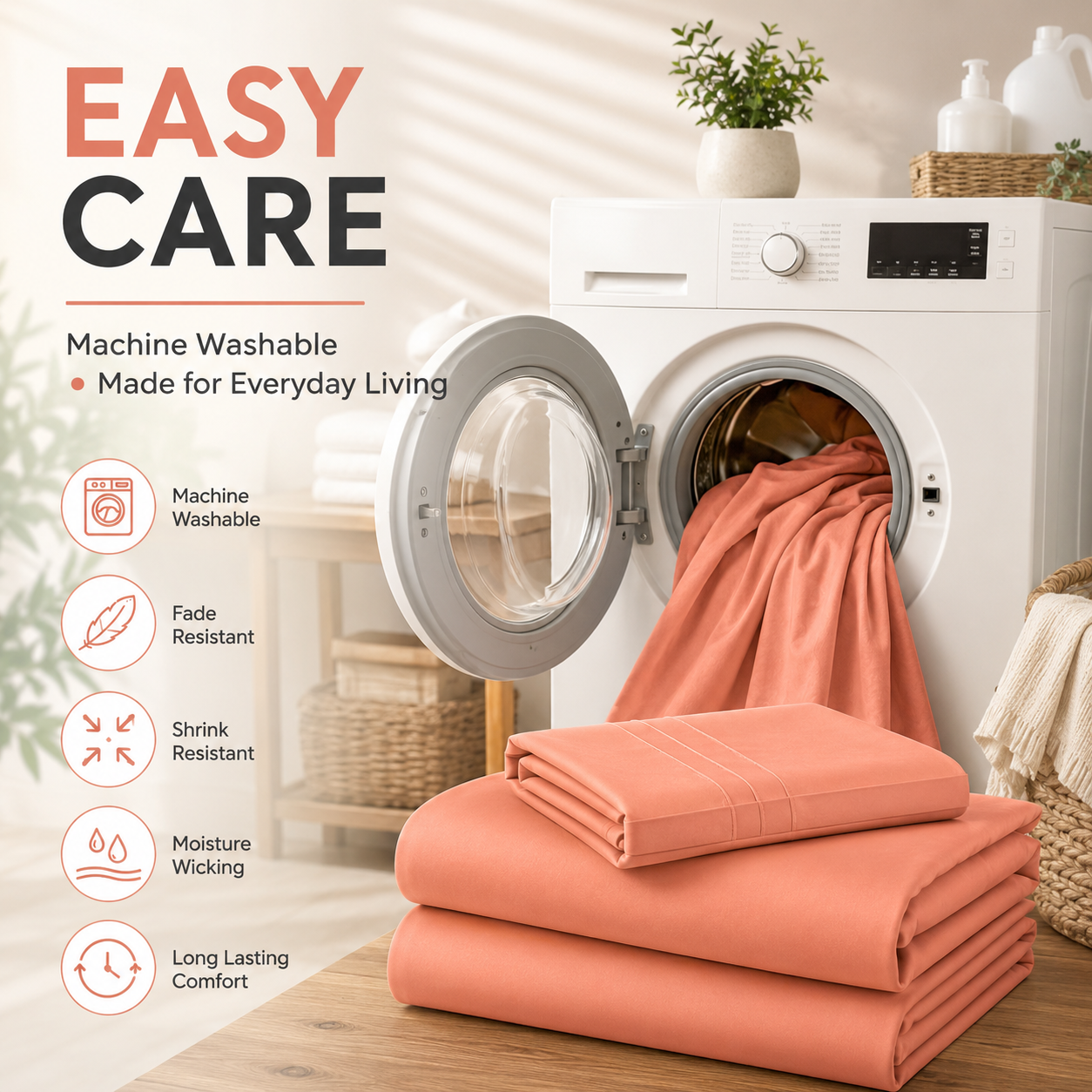 Secure fit elastic fitted sheet design