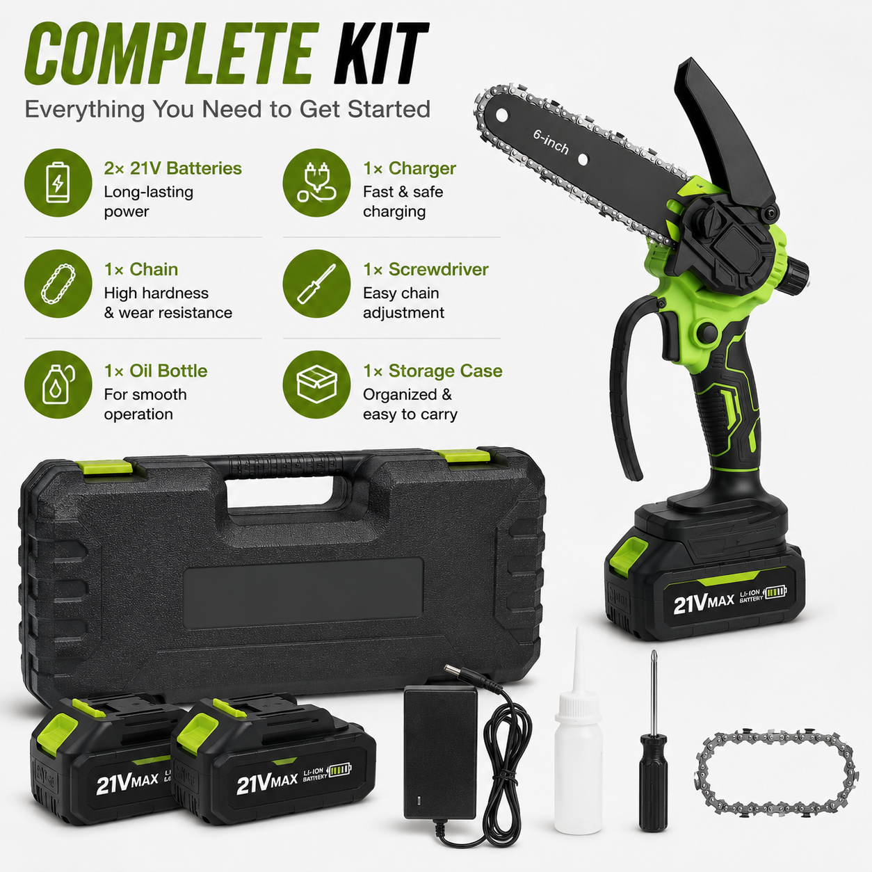 Mini chainsaw carrying case