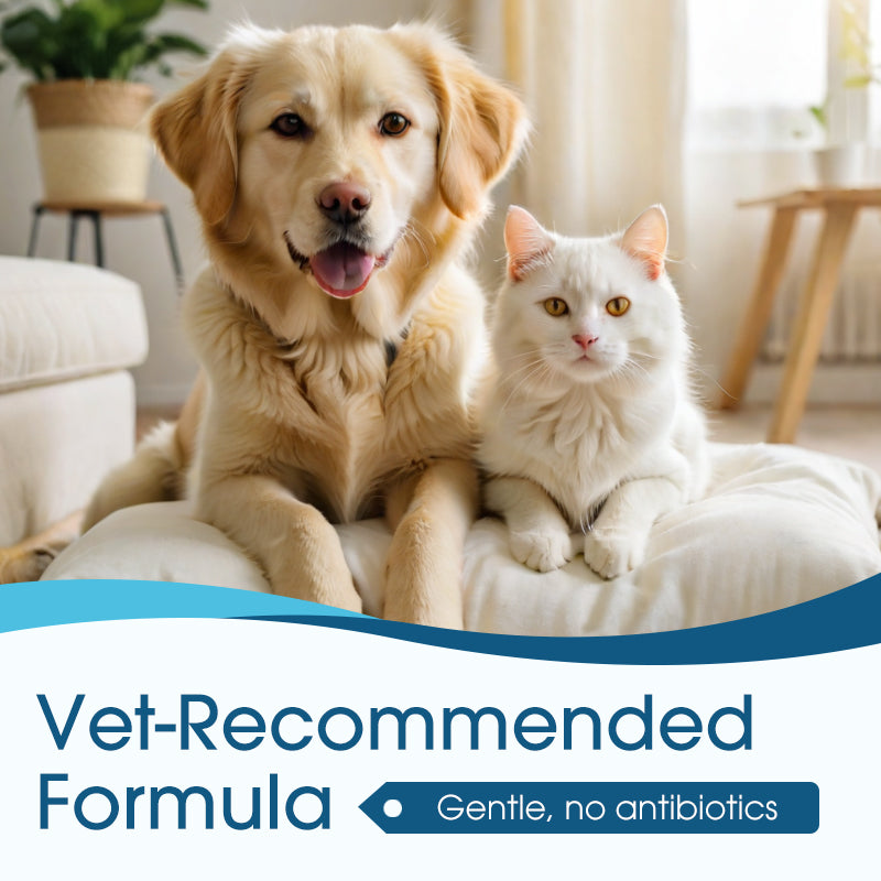 Pet ear cleaner for cats and dogs