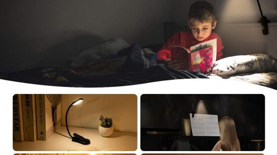 Reading Lamp Book Clamp