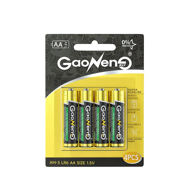 Extreme Performance Alkaline AA Batteries