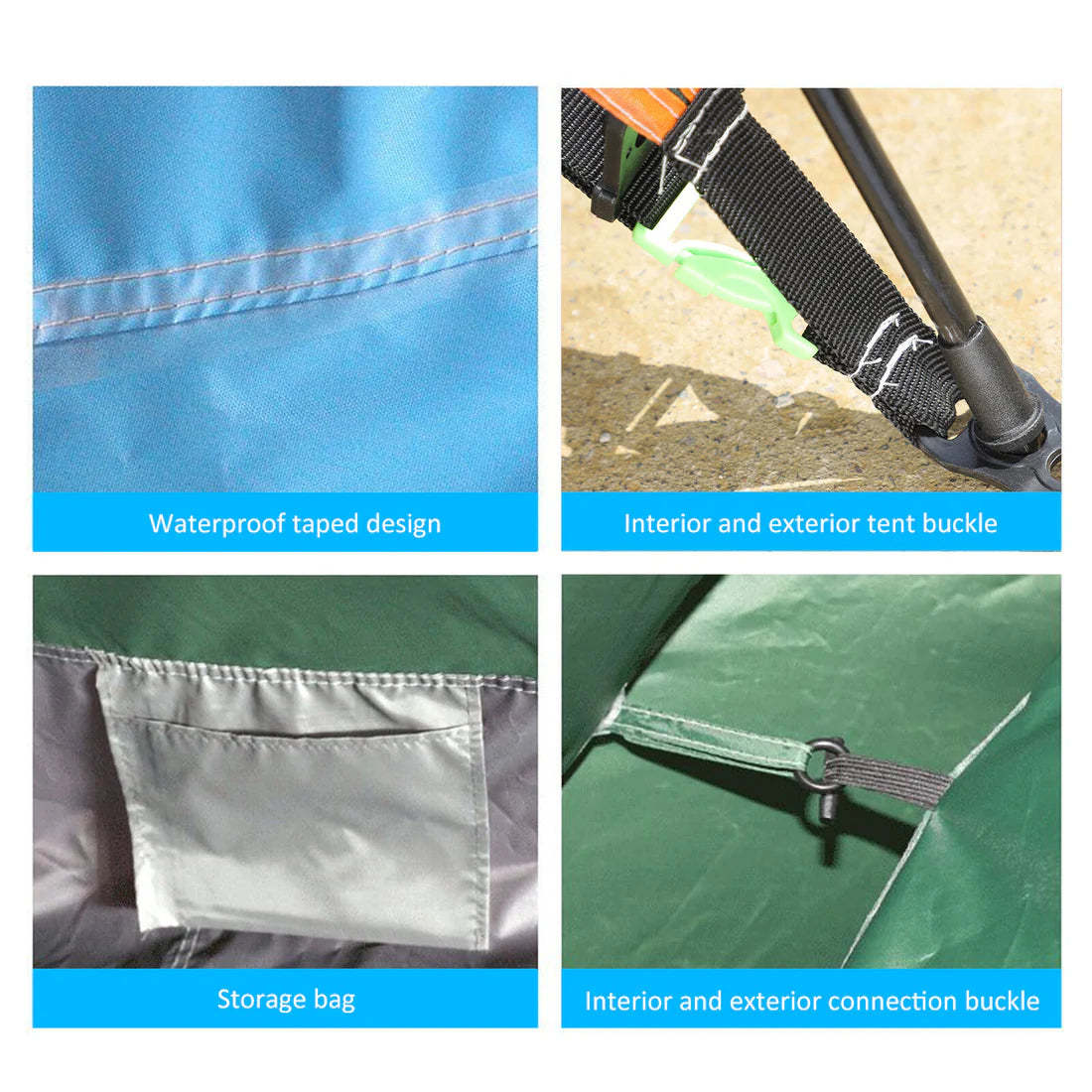 3 Seconds Instant Pop Up Tent - For Adventure & Travel