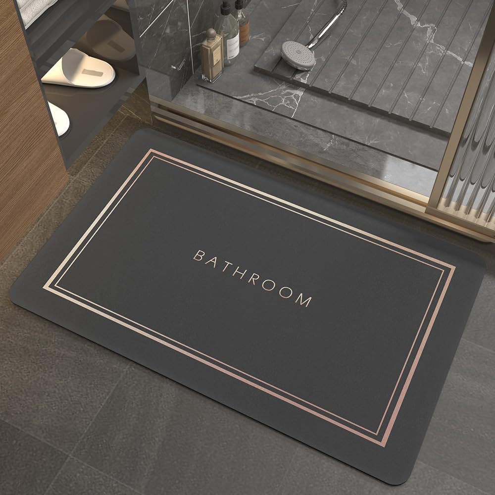 Super Absorbent Floor Mat for Home, Bathroom Soft Quick Drying Mat