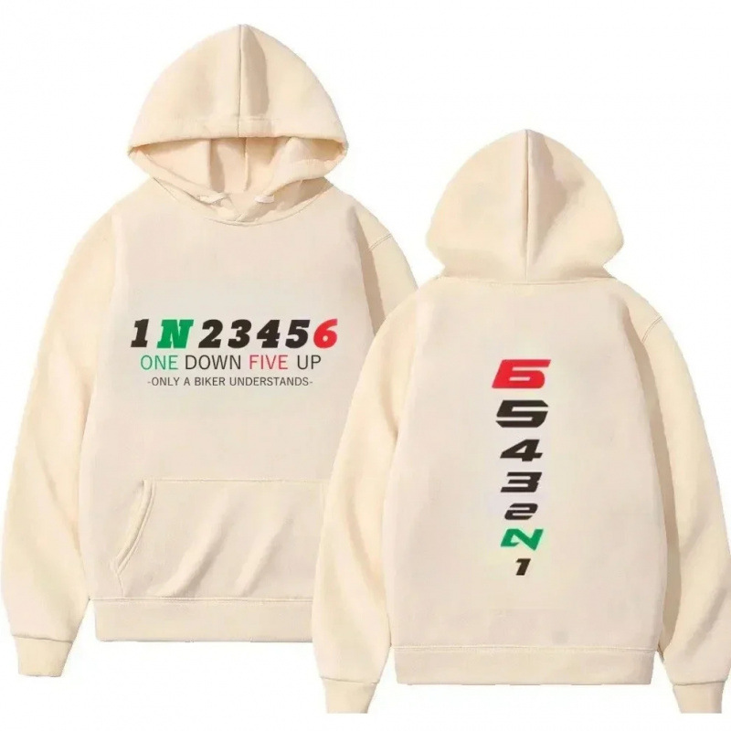 Motorcycle Shift Pattern Hoodie