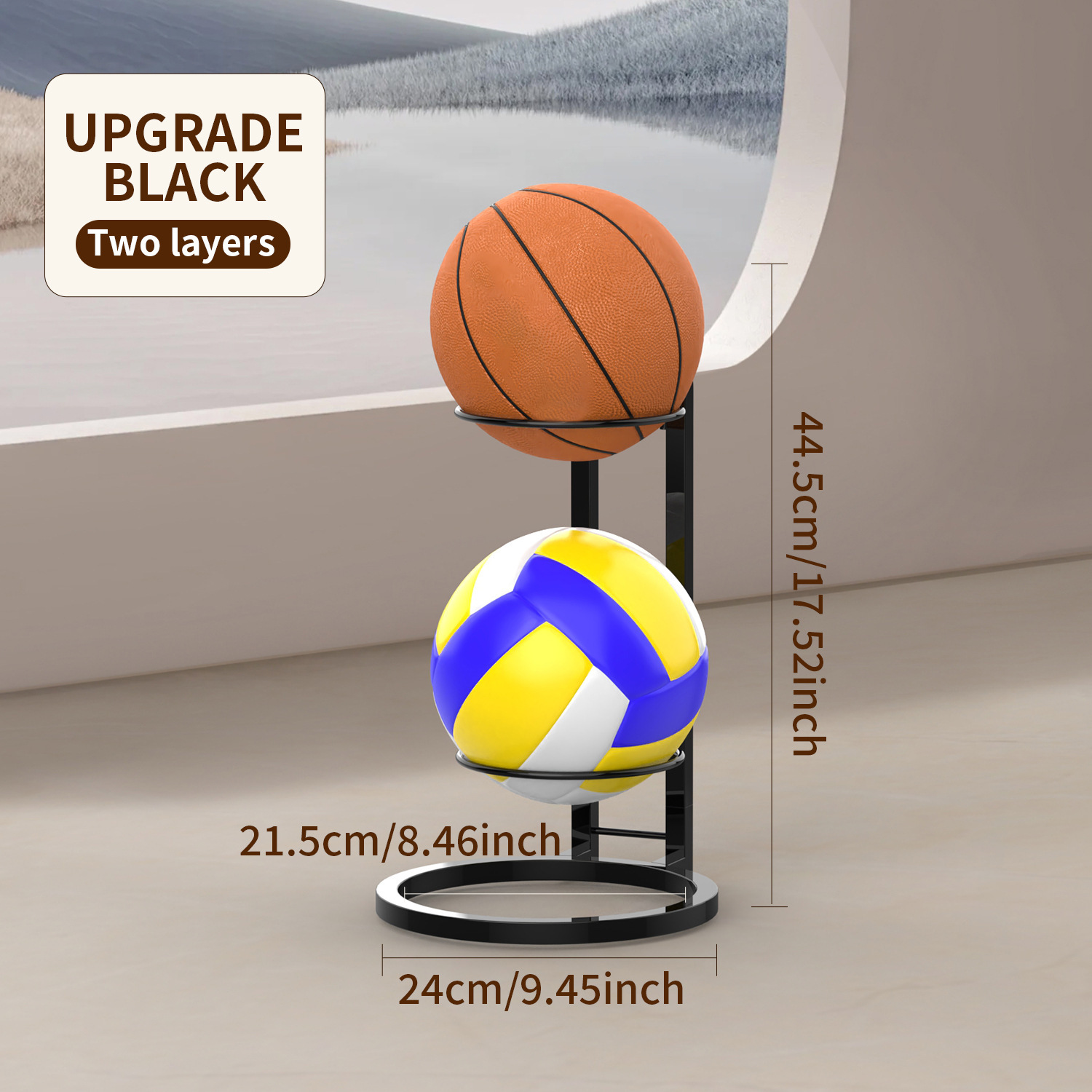 Storage Rack For Sports Balls