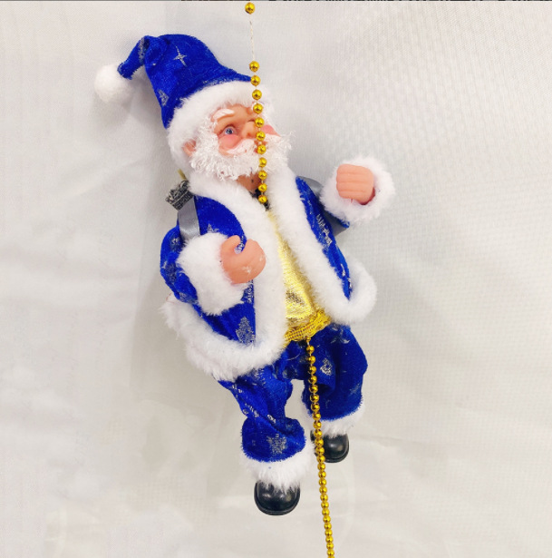 Climbing Santa