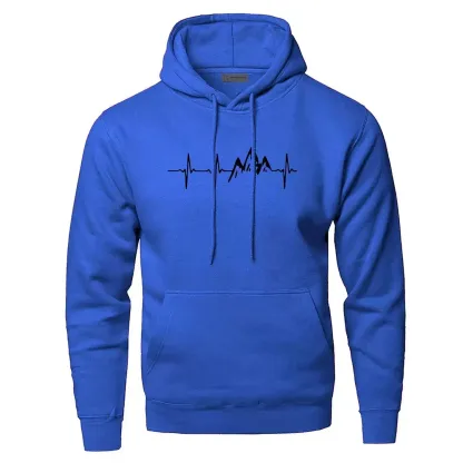 Motorcycle Heartbeat Hoodie