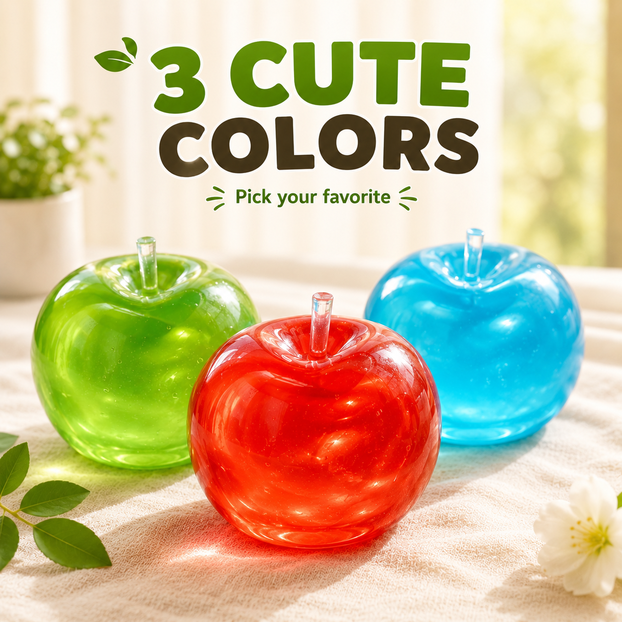 Green Apple Squishy Lifestyle decor