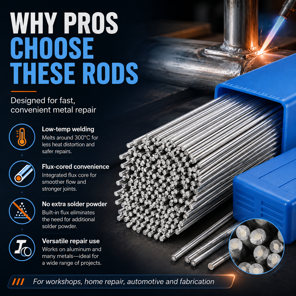 Aluminum welding rod specifications