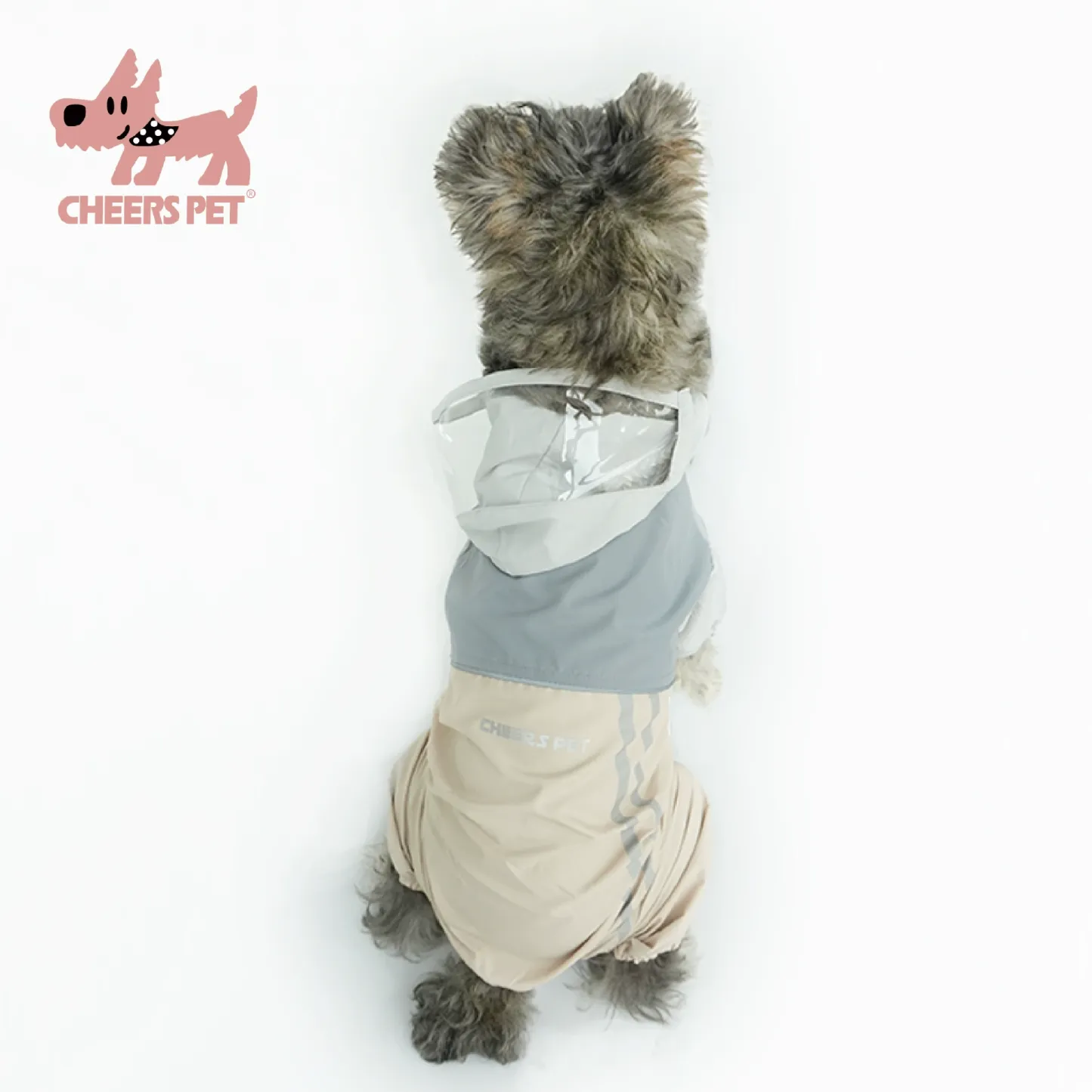 Cheers Pet Full-Coverage Waterproof Dog Raincoat