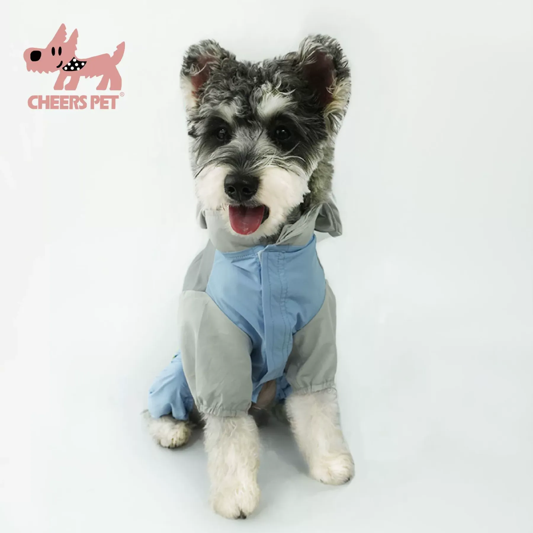 Cheers Pet Full-Coverage Waterproof Dog Raincoat