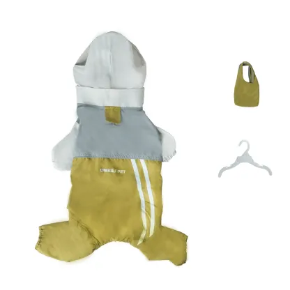 Cheers Pet Full-Coverage Waterproof Dog Raincoat