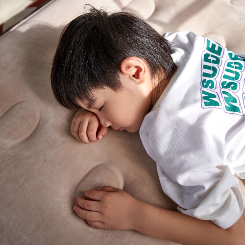 Cloud Sleep Inflatable Bedbuilt-In Pump Flocking 26