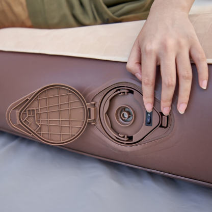 Cloud Sleep Inflatable Bedbuilt-In Pump Flocking 26