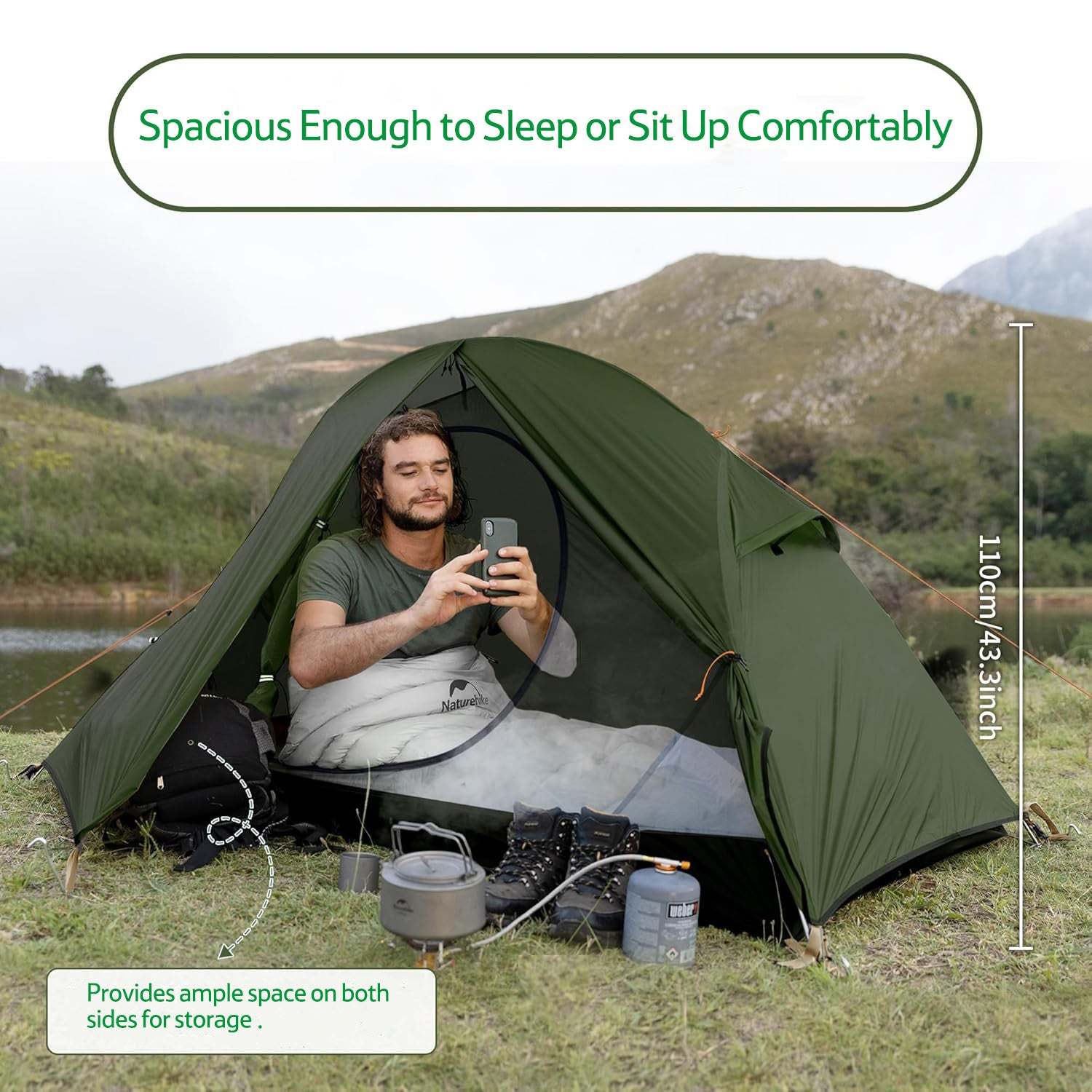 Cloud Trek Bikepacking Tent
