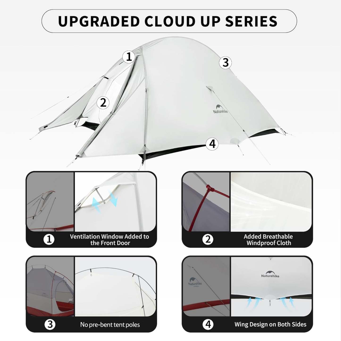 Cloud Up UL 1 Ultralight Backpacking Tent