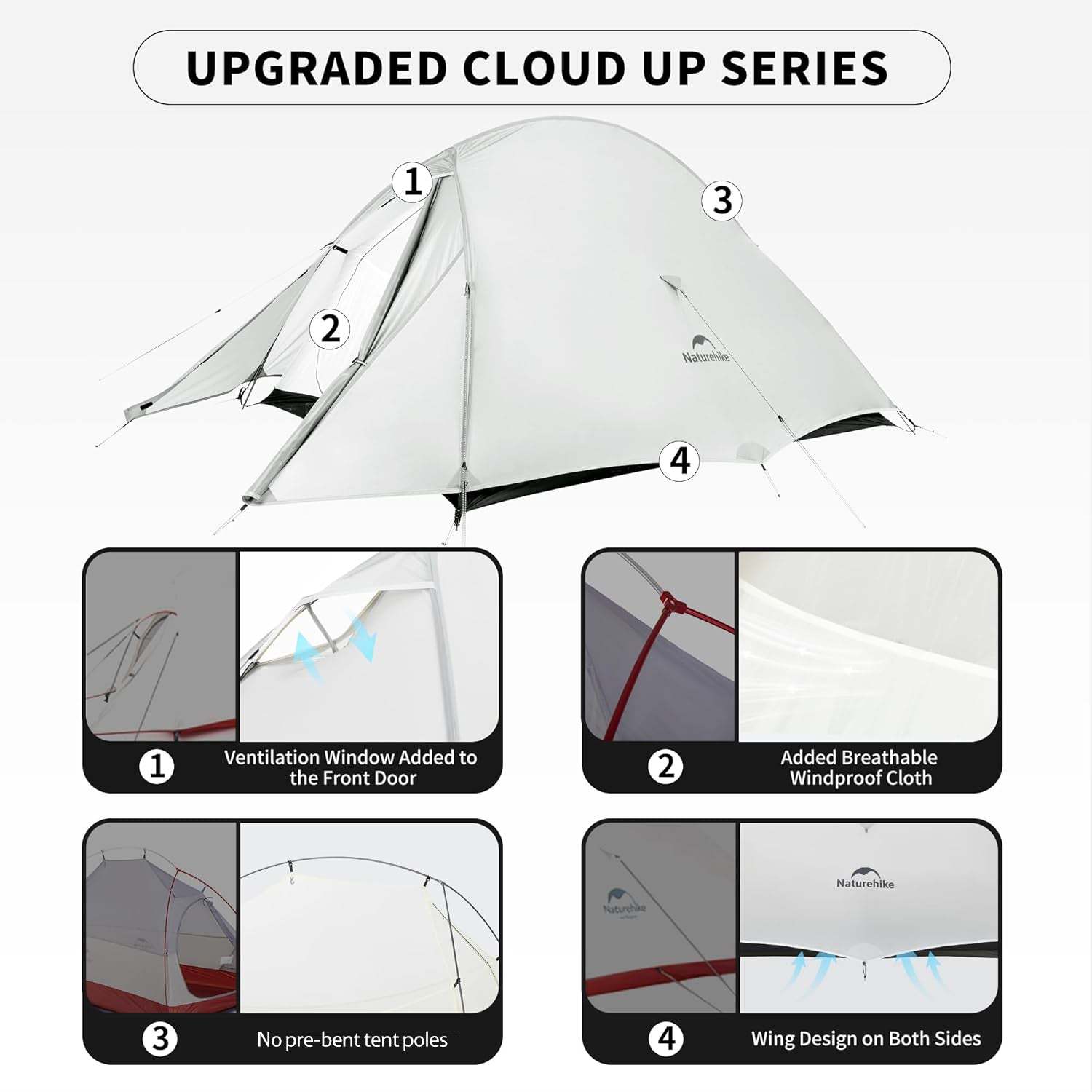 Cloud Up UL 1 Ultralight Backpacking Tent