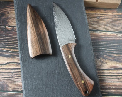 Colter Skinner Damascus Steel Knife