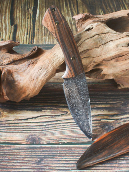 Colter Skinner Damascus Steel Knife