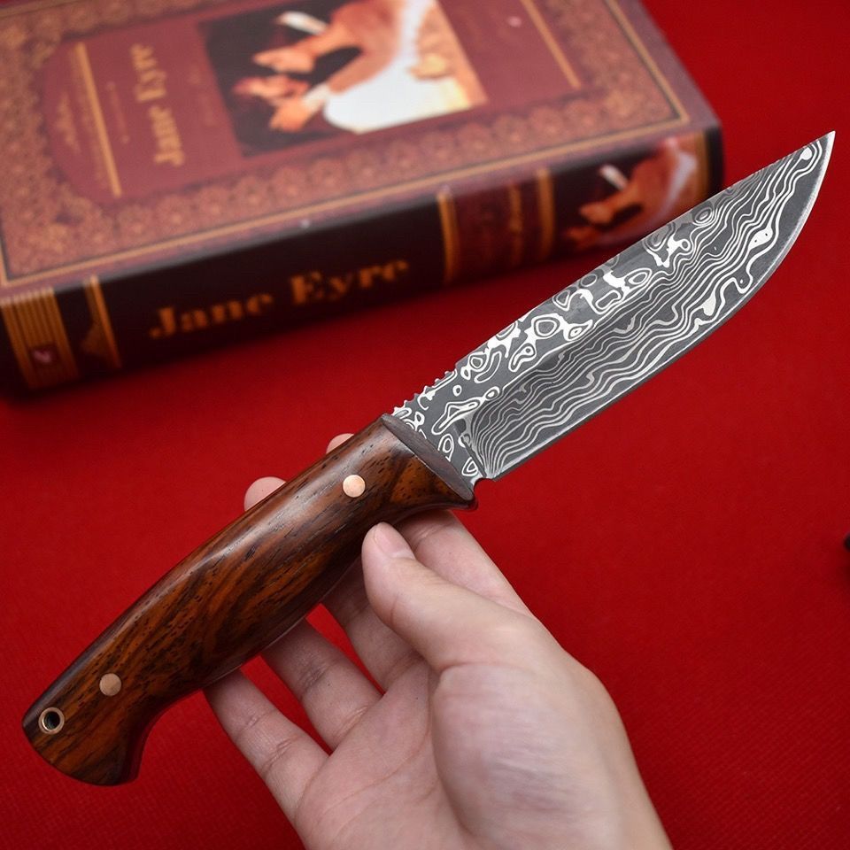 Colter Skinner Damascus Steel Knife