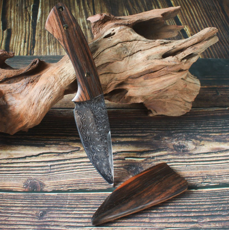 Colter Skinner Damascus Steel Knife