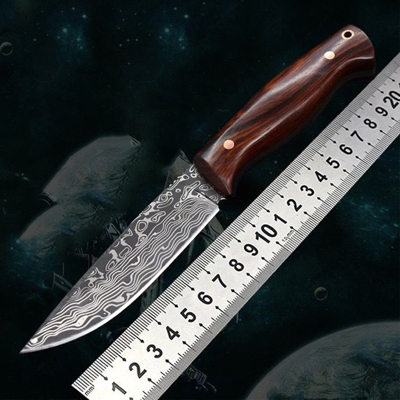 Colter Skinner Damascus Steel Knife