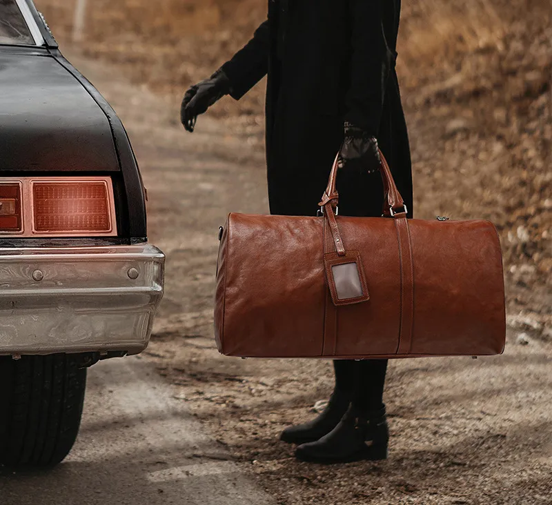 Cosimo Weekender :: Coffee, Dark brown